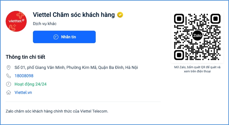 Chọn vào phần