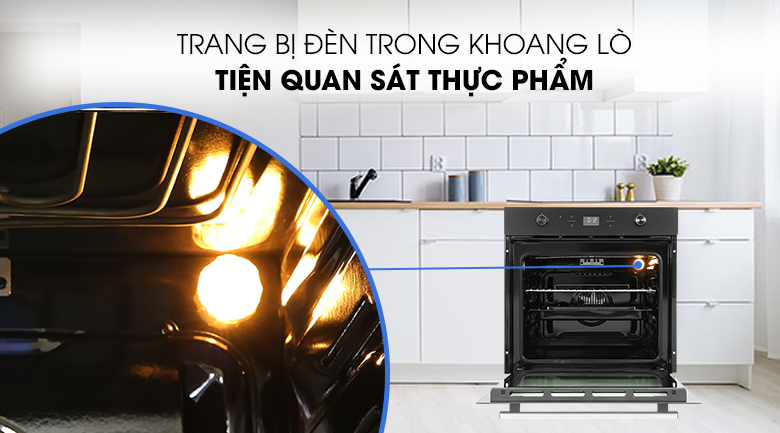Chọn lò có các tính năng, tiện ích hiện đại đi kèm