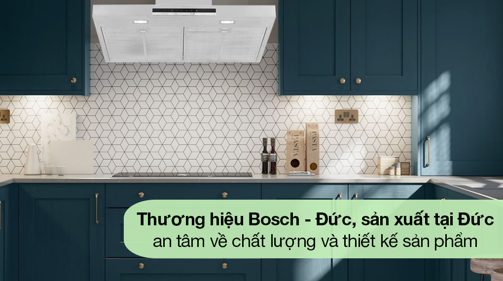 Thuộc thương hiệu Bosch nổi tiếng của Đức với chất lượng sản phẩm được đánh giá cao.