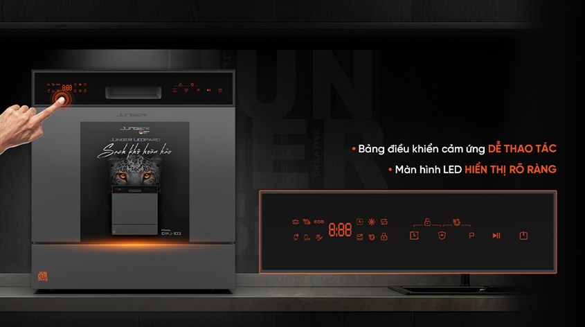 Bảng điều khiển dễ thao tác