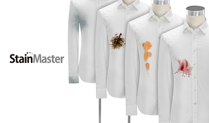 Công nghệ giặt nước nóng StainMaster+ giúp đánh bay mọi vết bẩn cứng đầu