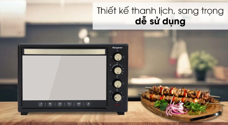 Lò nướng điện tử tuy có nhiều chức năng nhưng kém đa dạng mẫu mã