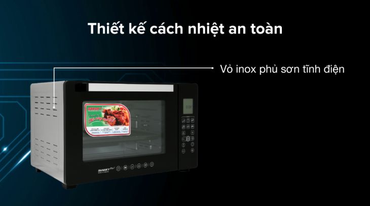 Lò nướng điện tử dành cho những ai cần sử dụng nhiều chức năng, tiện ích