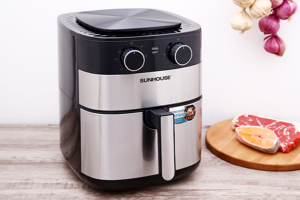 Nồi chiên không dầu đảm bảo an toàn sức khỏe