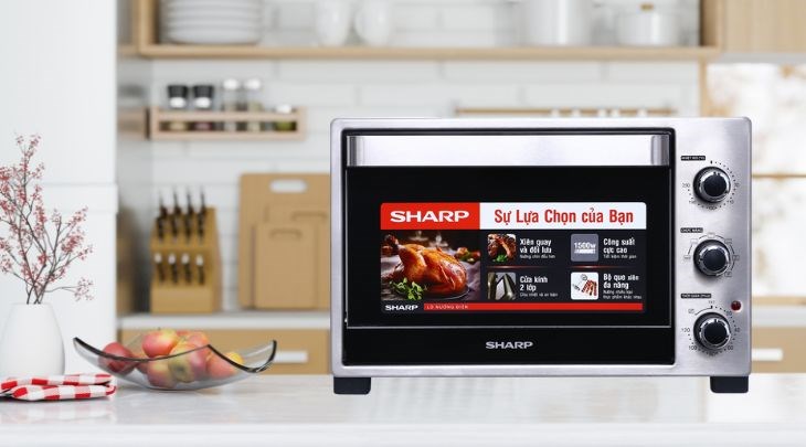 Lò nướng Sharp EO-A323RCSV-ST 32 lít đang được kinh doanh tại Điện máy XANH với giá 2.060.000 VNĐ (giá cập nhật ngày 02/2023, có thể thay đổi theo thời gian)