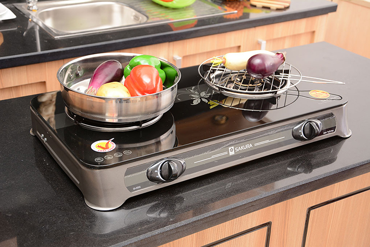 Bếp ga đôi Sakura SA-650G