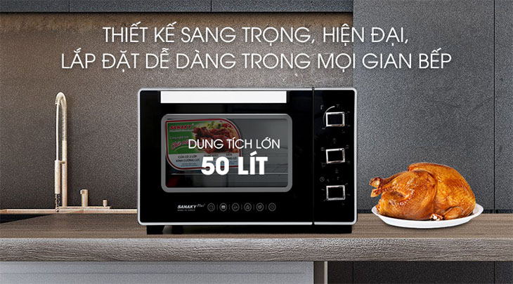 Dung tích lò nướng lớn (trên 35 lít)
