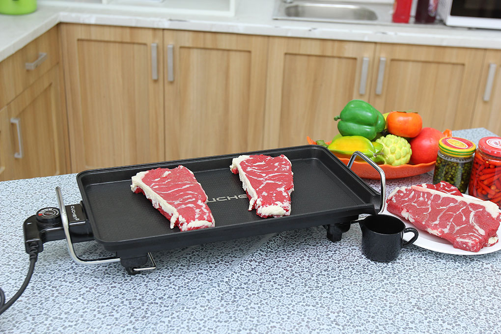 Bếp nướng điện Hàn Quốc sở hữu kích thước gọn gàng, sử dụng được ở nhiều không gian