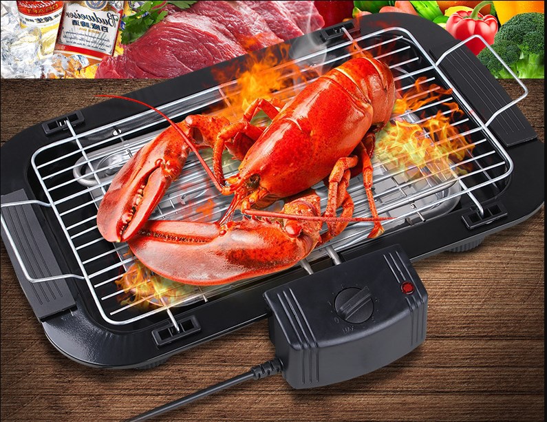 Bếp nướng điện Hàn Quốc có khay hứng dầu mỡ thừa giúp thức ăn thơm ngon Bếp nướng điện Hàn Quốc có khay hứng dầu mỡ thừa giúp thức ăn thơm ngon