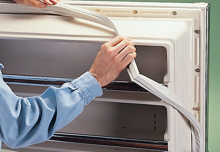 Gioăng tủ lạnh bị rỉ mục