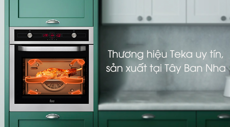 chức năng lò nướng âm tủ đa dạng