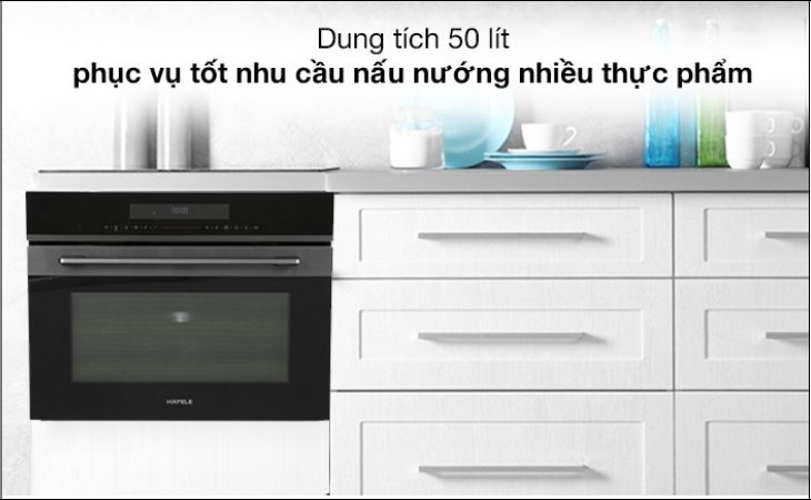Dung tích lò nướng âm tủ đa dạng