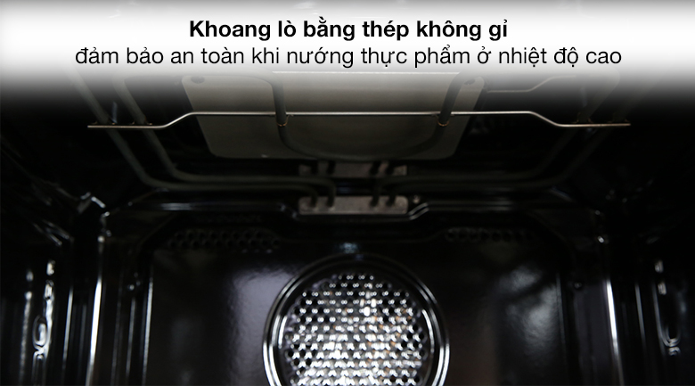 Chất liệu khoang lò bằng thép không gỉ