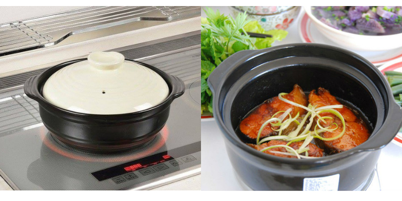 Cách sử dụng nồi đất bếp từ