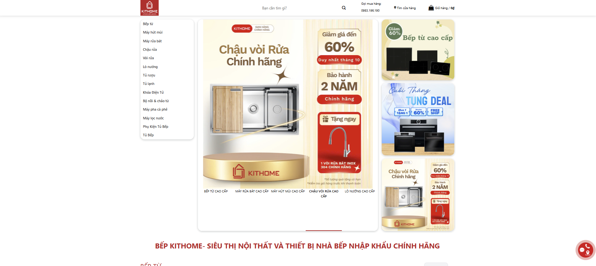 Tại sao nên chọn mua tại Bếp Kithome?