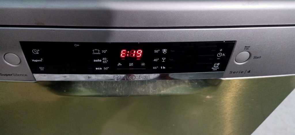 Máy rửa bát báo Lỗi E19 Máy rửa bát báo Lỗi E19