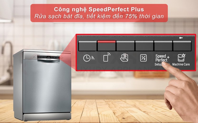 SpeedPerfect Plus – Rút ngắn thời gian rửa SpeedPerfect Plus – Rút ngắn thời gian rửa