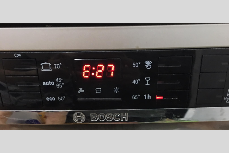 Máy rửa bát báo lỗi E27 Máy rửa bát báo lỗi E27