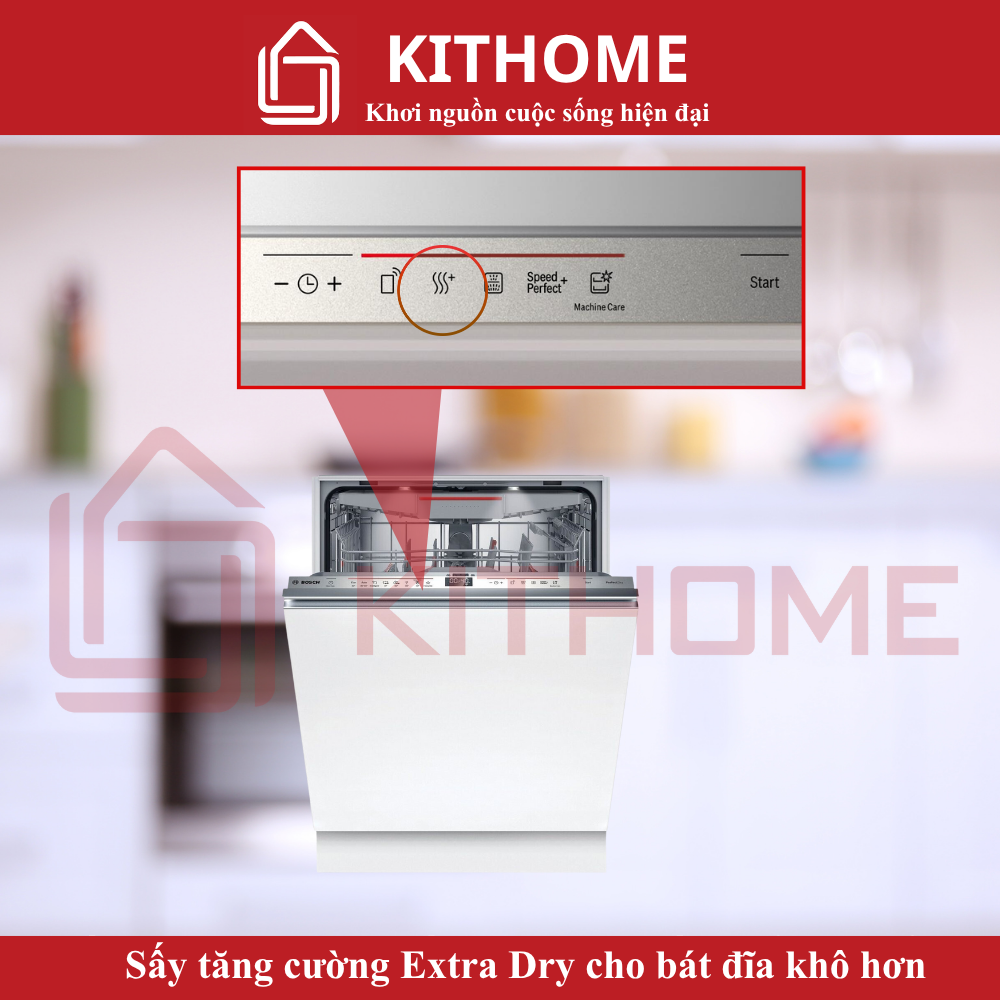 ExtraDry trên máy rửa bát Bosch SMV6ECX16E