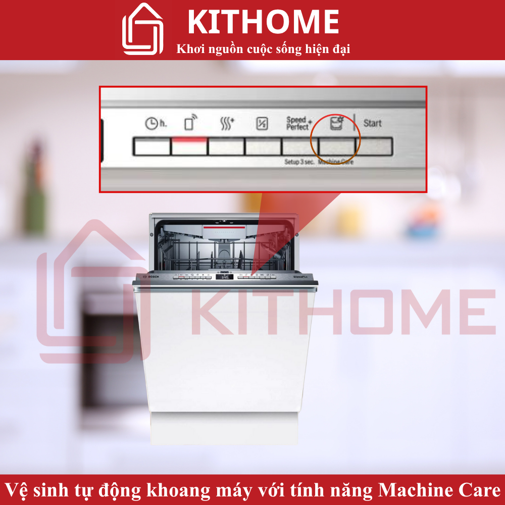 Machine Care – vệ sinh khoang máy tự động, tăng tuổi thọ thiết bị