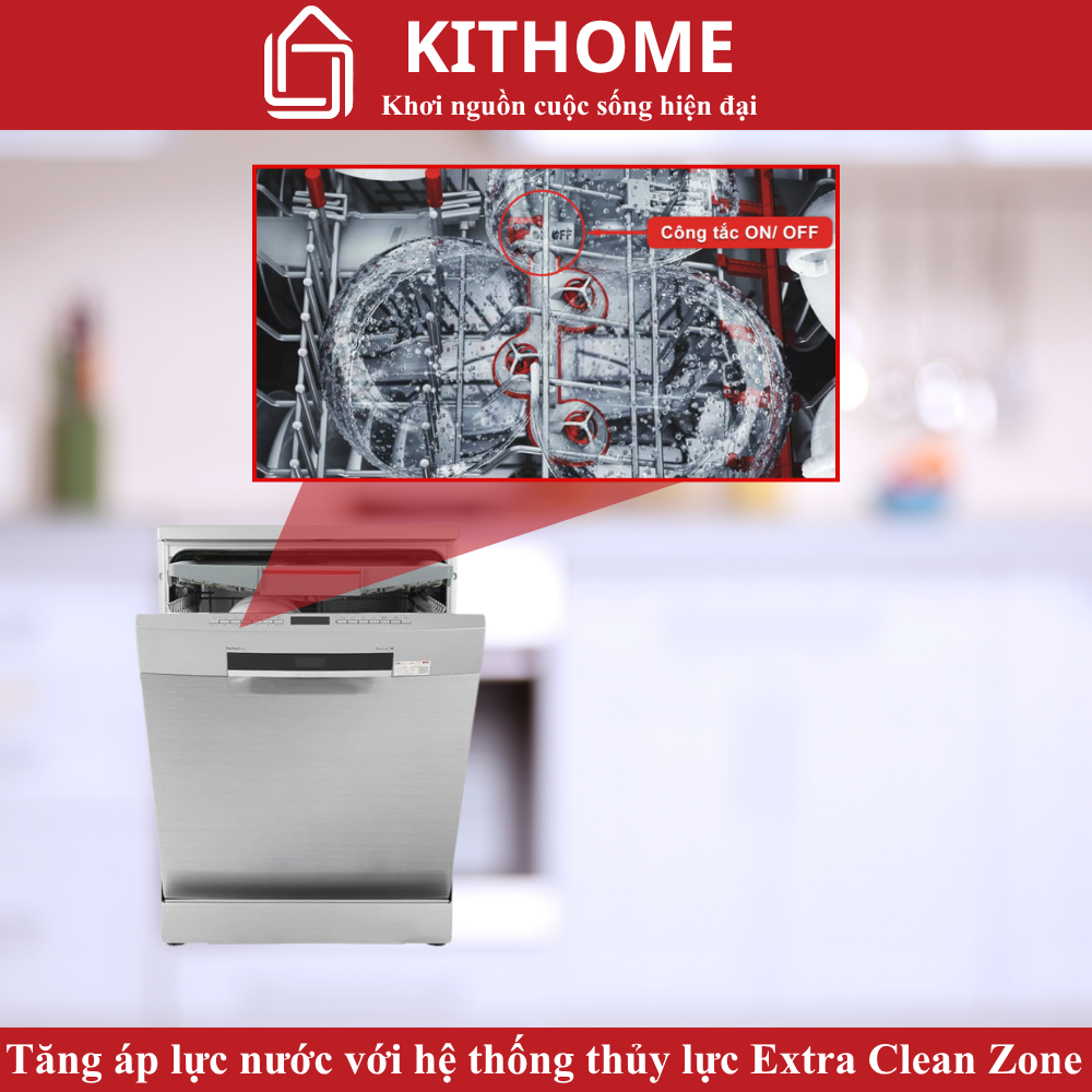 Extra Clean Zone – Rửa Sạch Sâu Ở Giàn Giữa