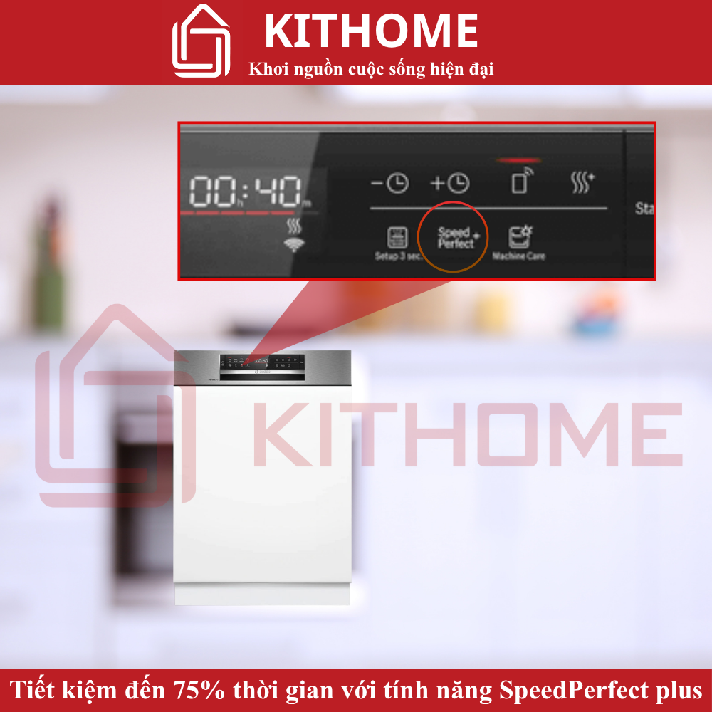 SpeedPerfect Plus – rút ngắn thời gian rửa đến 75%