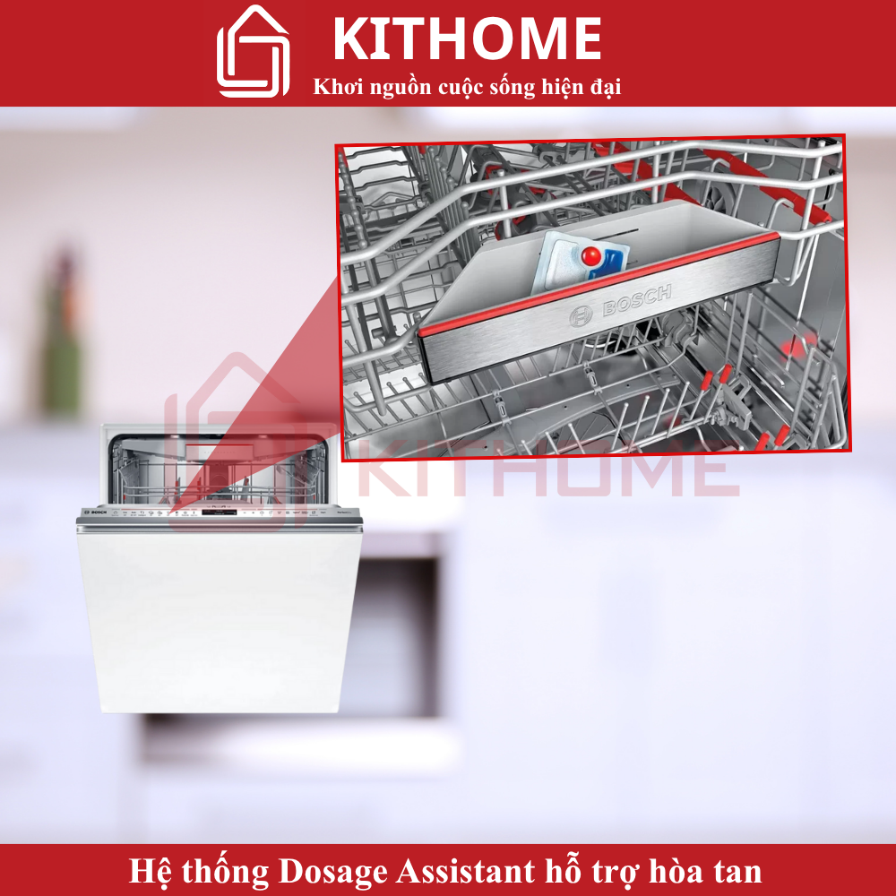 Hệ thống Dosage Assistant hỗ trợ hòa tan hoàn toàn chất tẩy rửa
