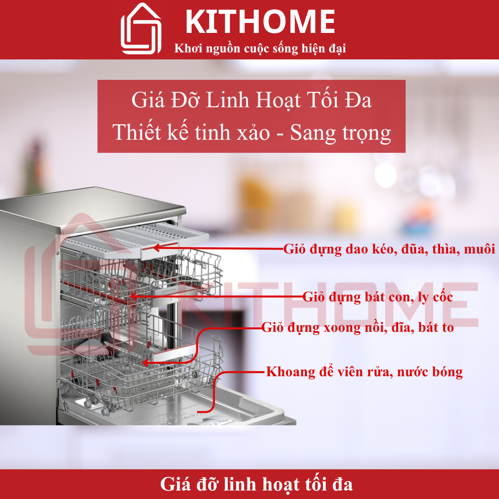 Giá đỡ linh hoạt tối đa