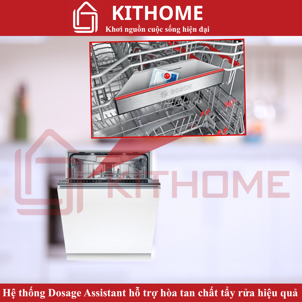 Dosage Assistant – tối ưu hòa tan chất tẩy rửa