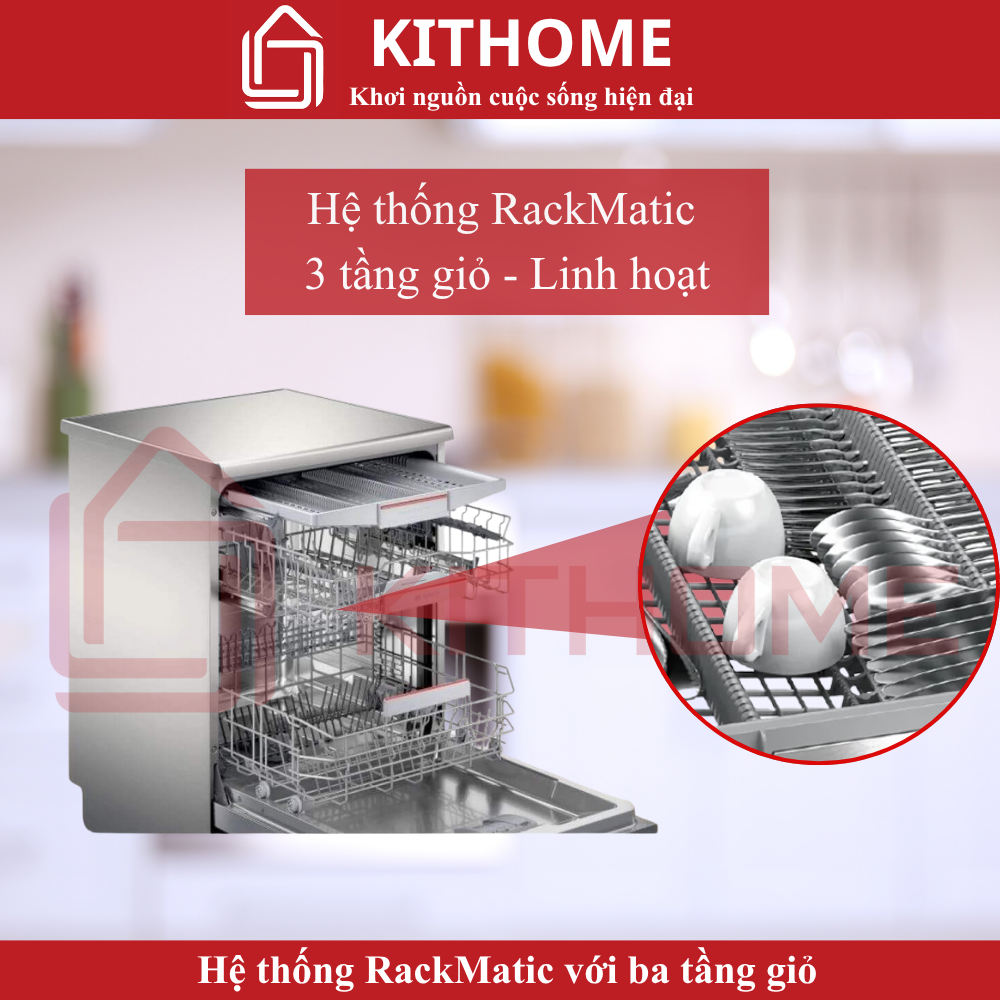 Hệ thống RackMatic 3 tầng