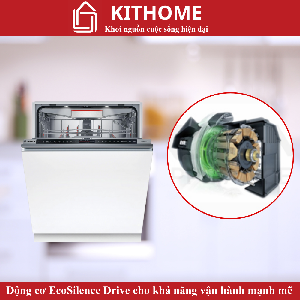 Động cơ EcoSilence Drive – vận hành êm ái, bền bỉ