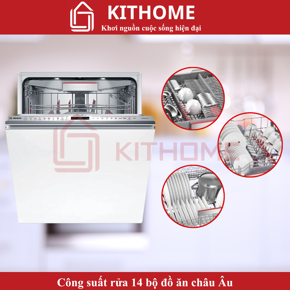 Dung tích 14 bộ – tối ưu cho gia đình 4–6 người