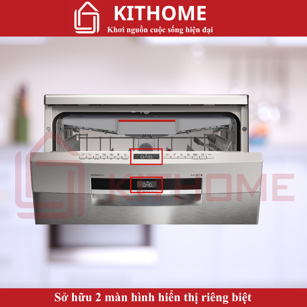 bảng điều khiển phím cơ đặt ở mép cửa