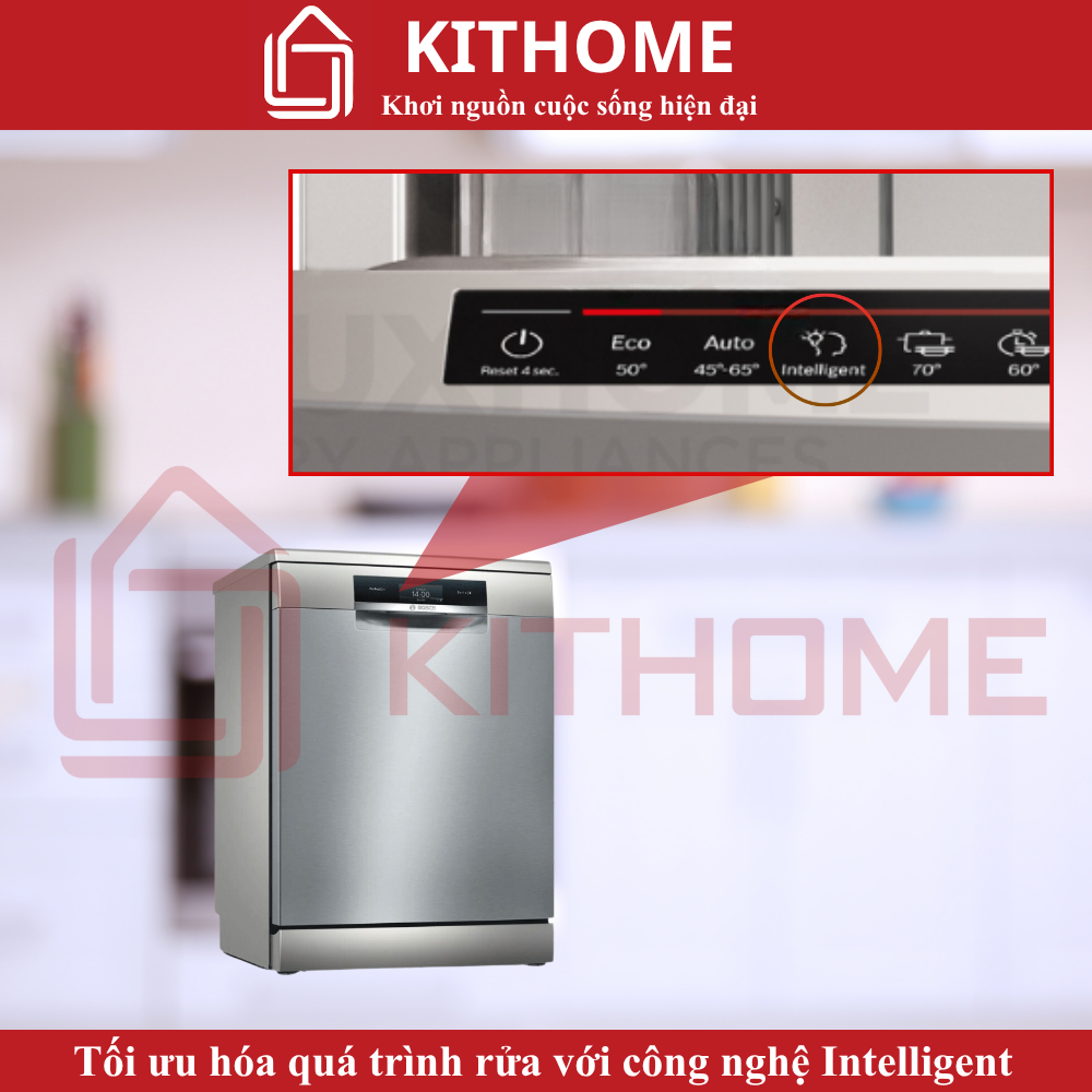 Công nghệ rửa Intelligent – tối ưu từng chu trình rửa