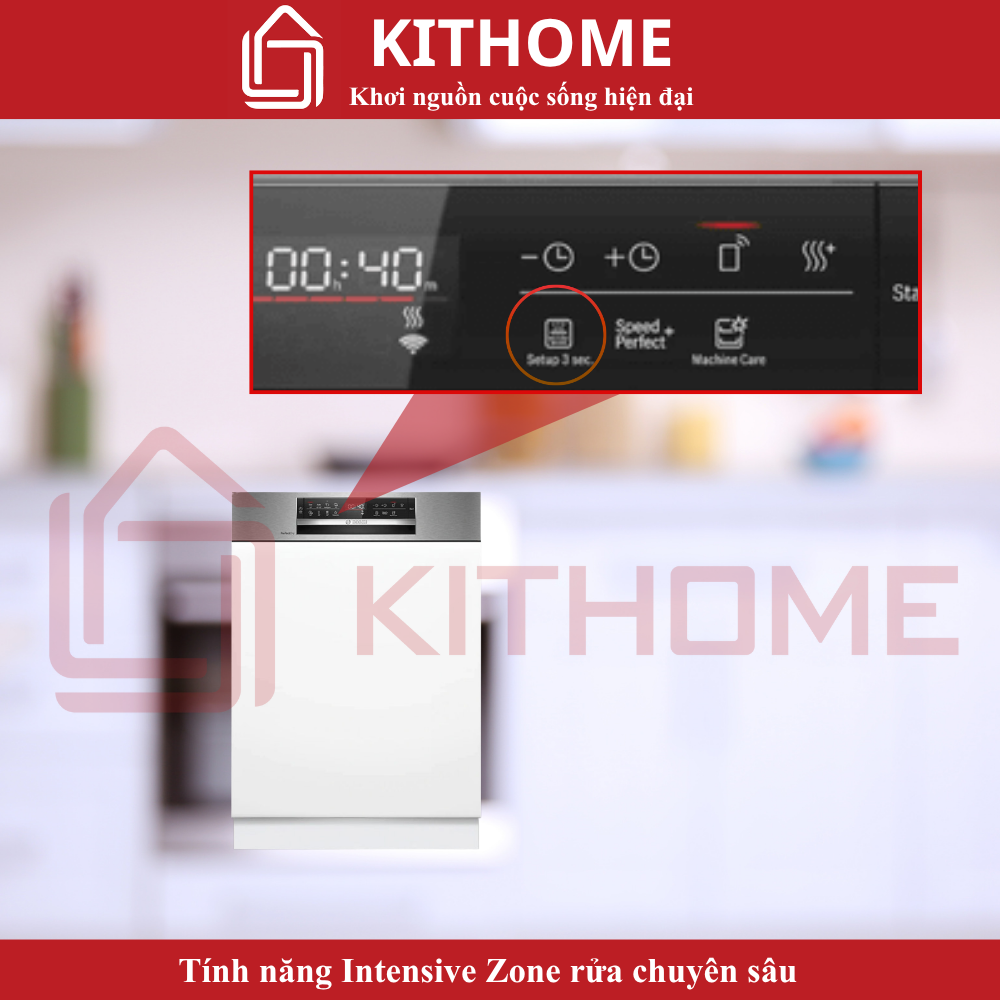  Intensive Zone & Extra Clean Zone – làm sạch sâu toàn diện