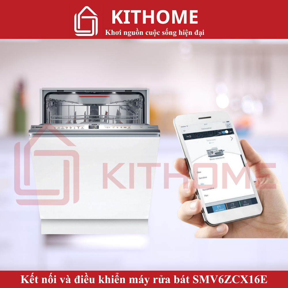 Home Connect – thao tác nhanh, điều khiển từ xa