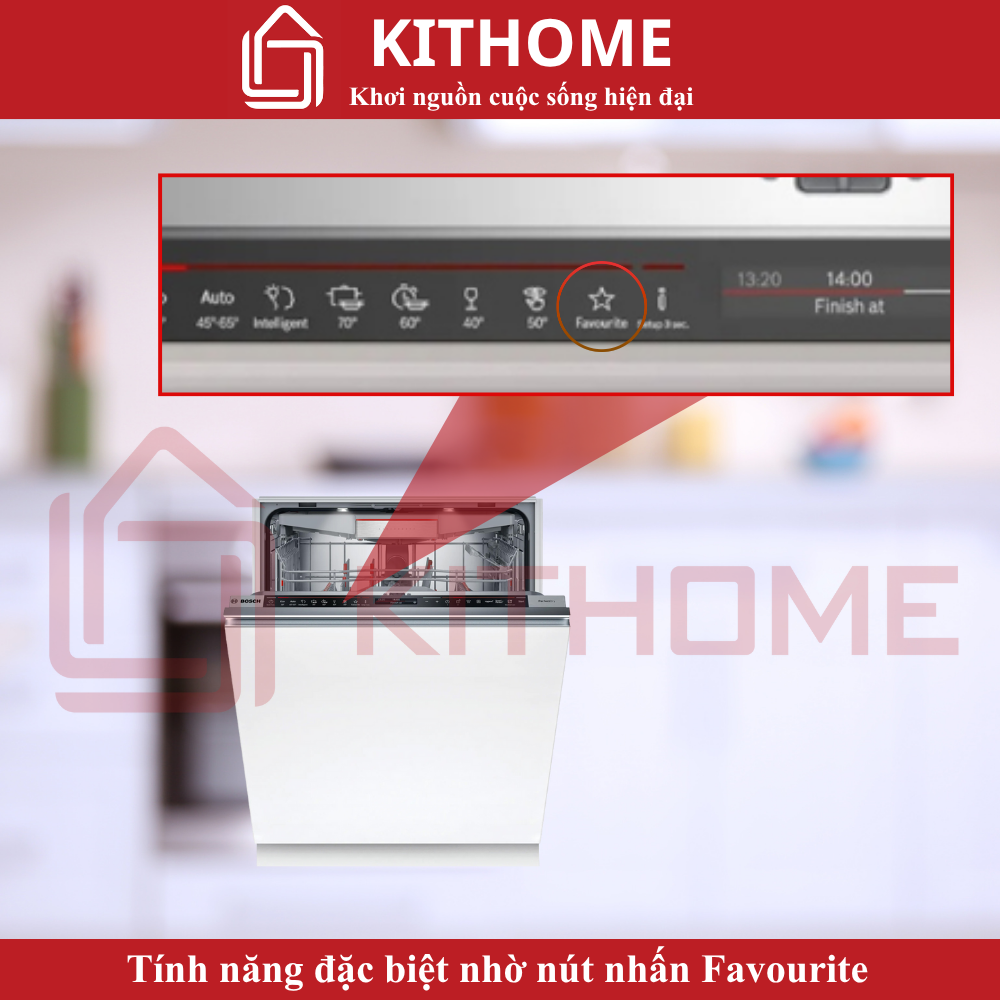  Favourite – lưu chương trình rửa “chuẩn gu” gia đình