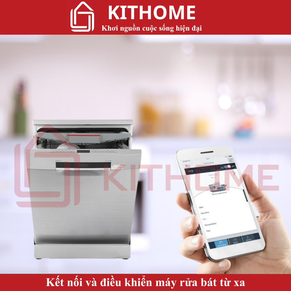 Điều Khiển Từ Xa Qua Home Connect – Hiện Đại & Tiện Lợi