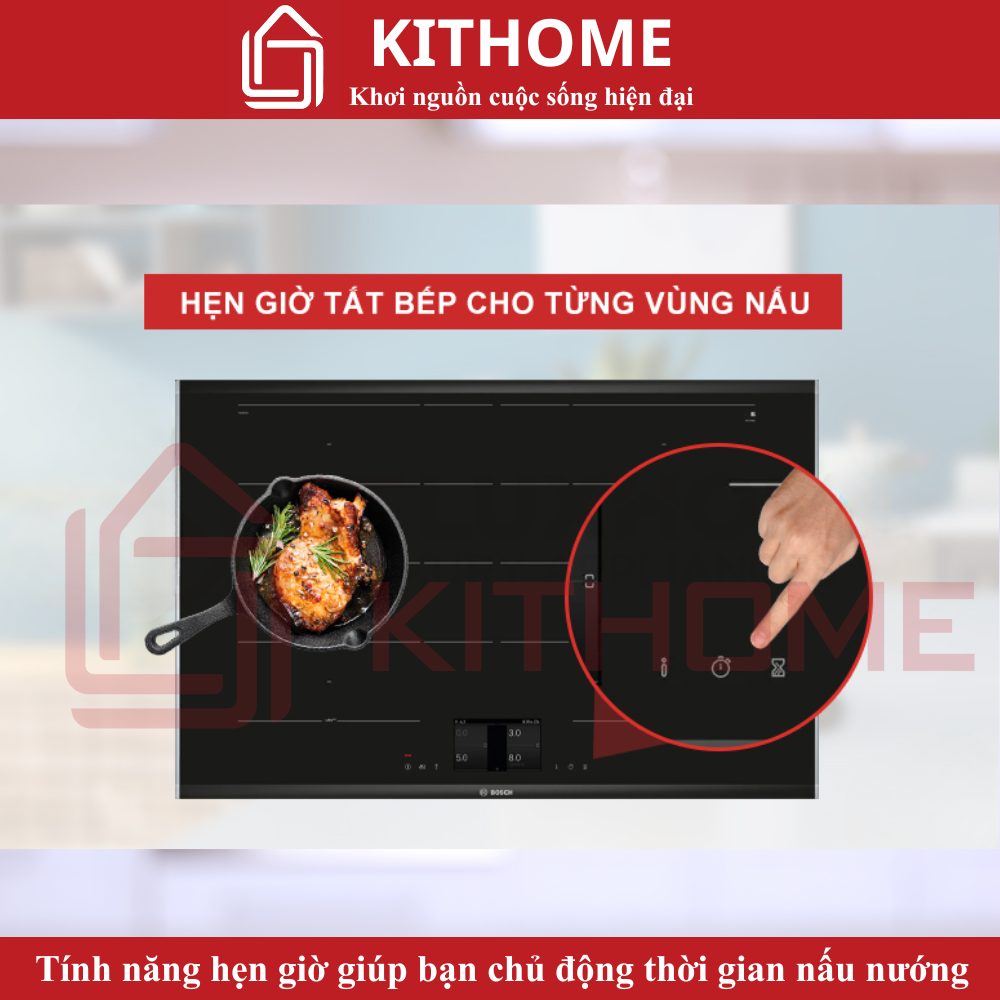 Tính năng hẹn giờ và giữ ấm – Quản lý thời gian nấu tiện lợi