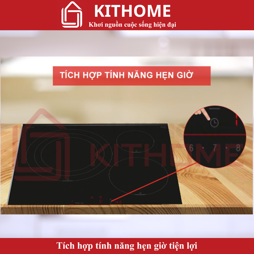 Tích hợp tính năng hẹn giờ tiện lợi