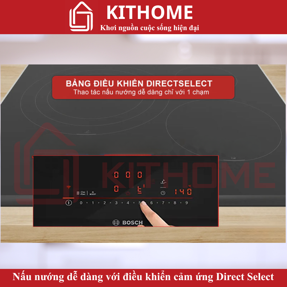 Nấu nướng dễ dàng với điều khiển cảm ứng Direct Select