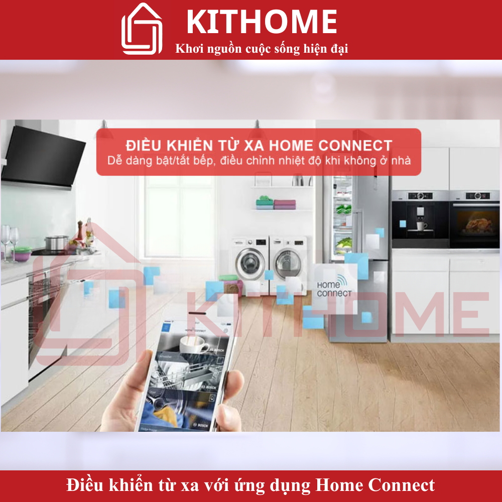Điều khiển từ xa với ứng dụng Home Connect