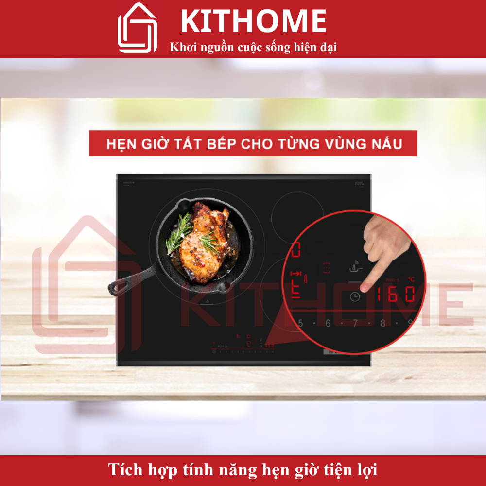 Tích hợp hẹn giờ tiện lợi