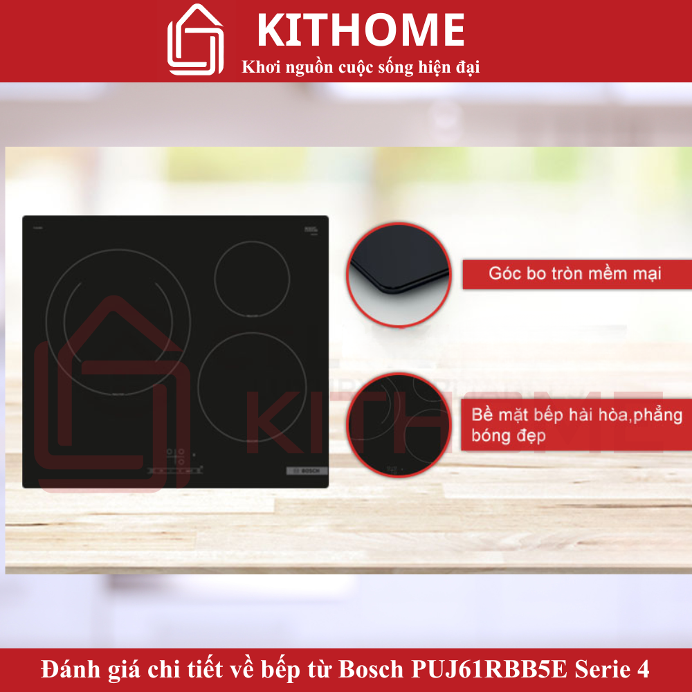 Thiết kế sang trọng, góc bo tròn tinh tế