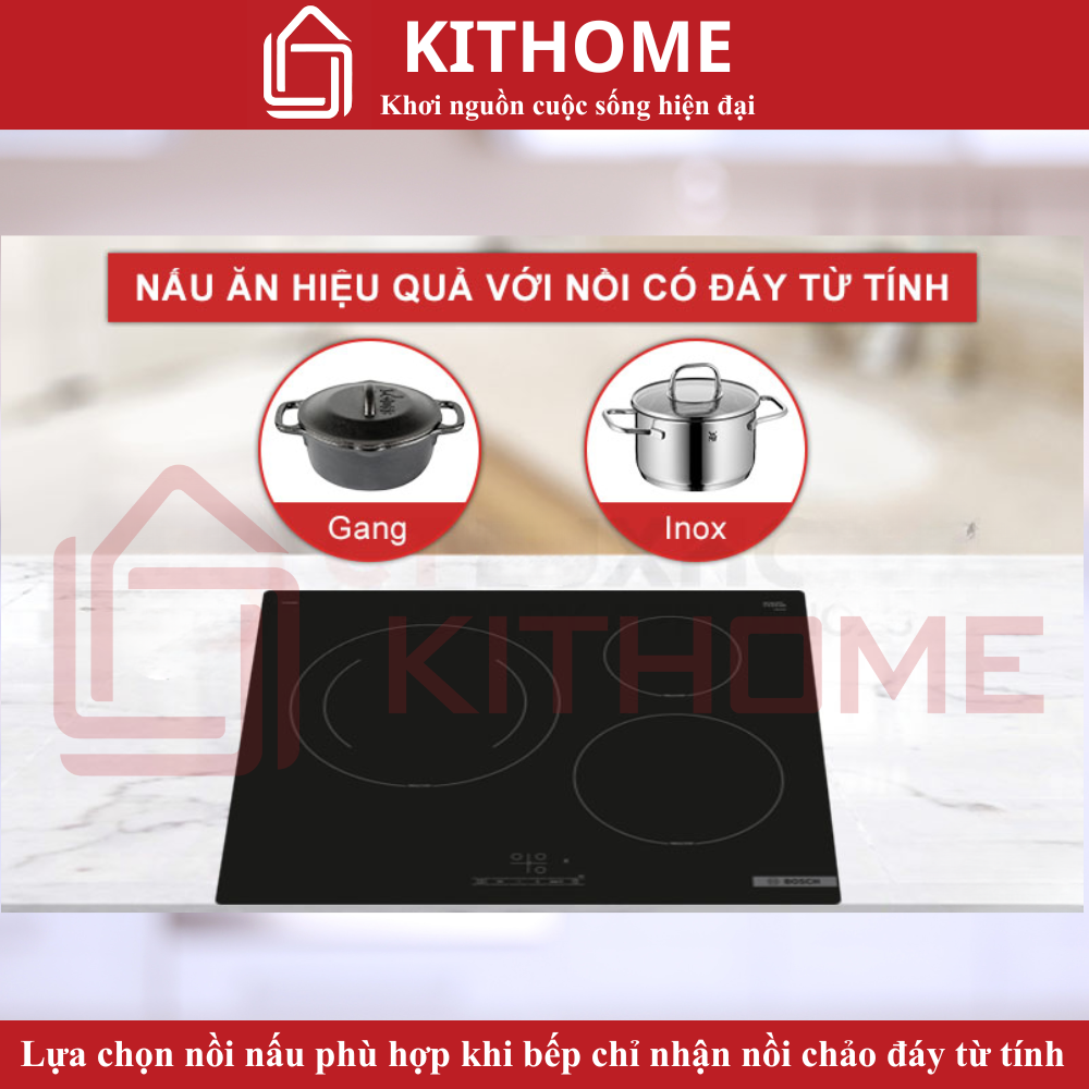 Lựa chọn nồi/chảo phù hợp