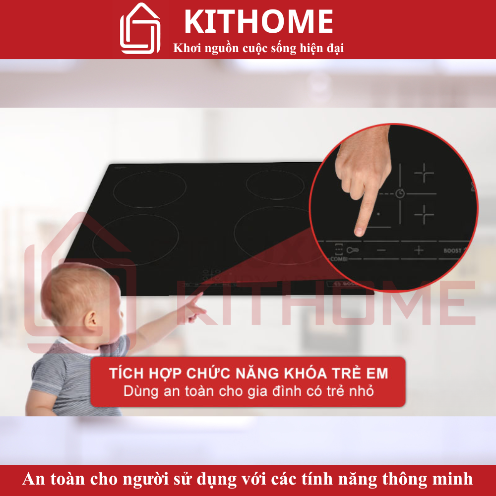 An toàn cho người sử dụng với các tính năng thông minh