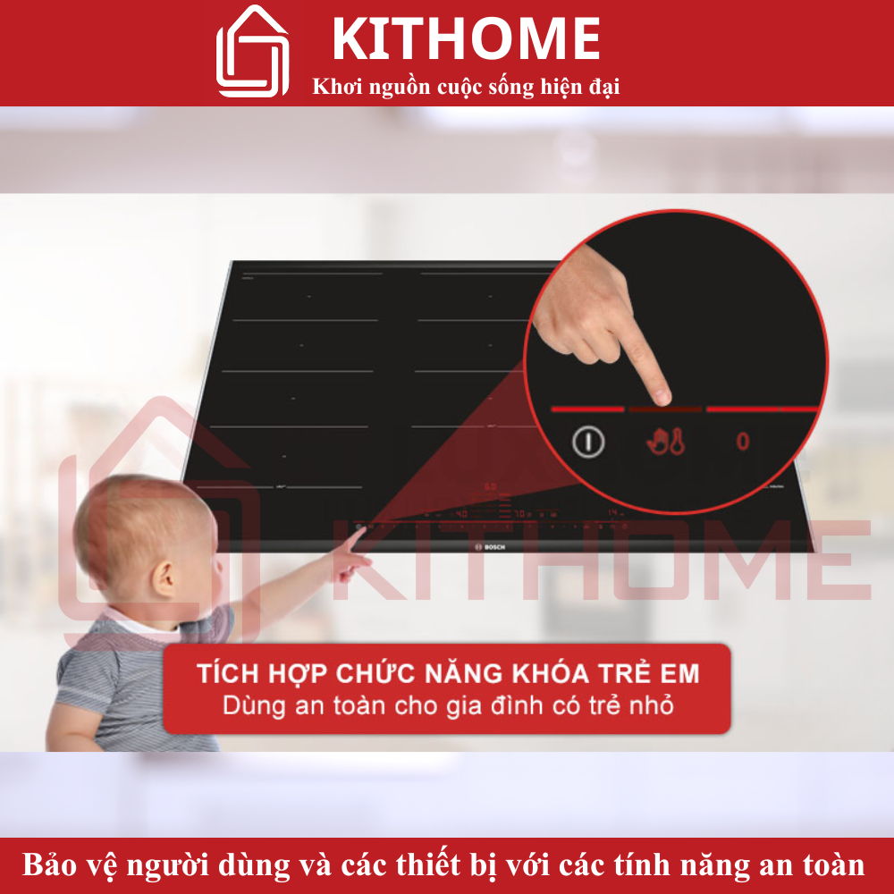 Bảo vệ người dùng và các thiết bị với các tính năng an toàn