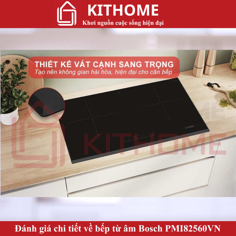 Thiết kế vát cạnh sang trọng