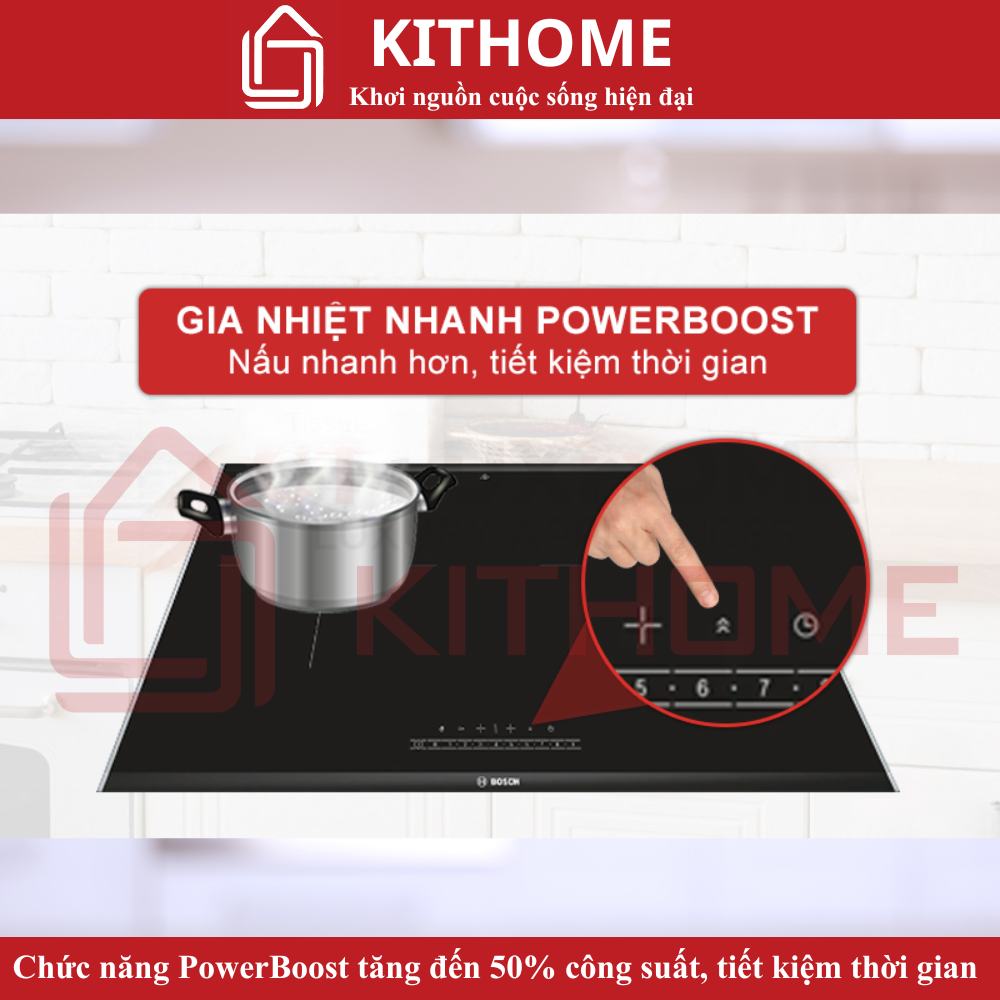 PowerBoost – Giải pháp tăng tốc nấu ăn lên đến 50%