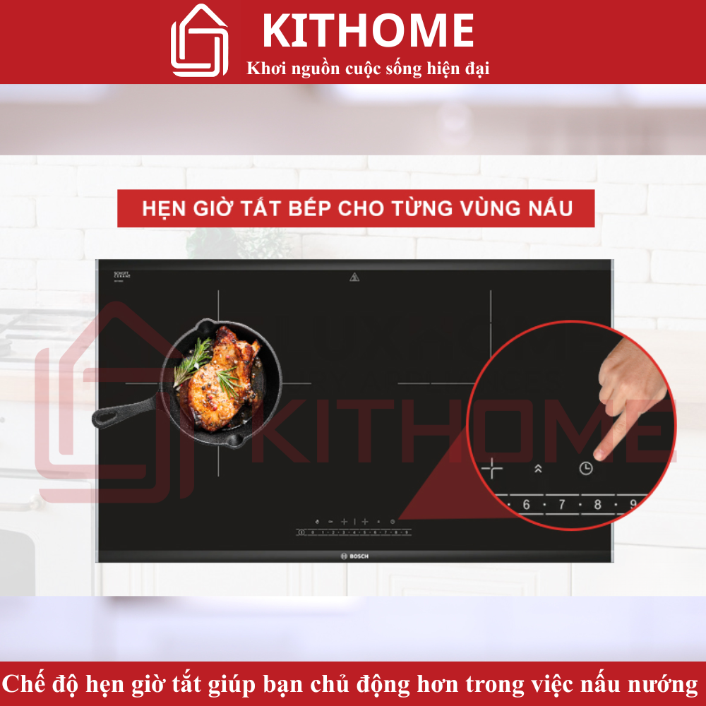 Tính năng hẹn giờ thông minh – Chủ động và an toàn khi nấu nướng